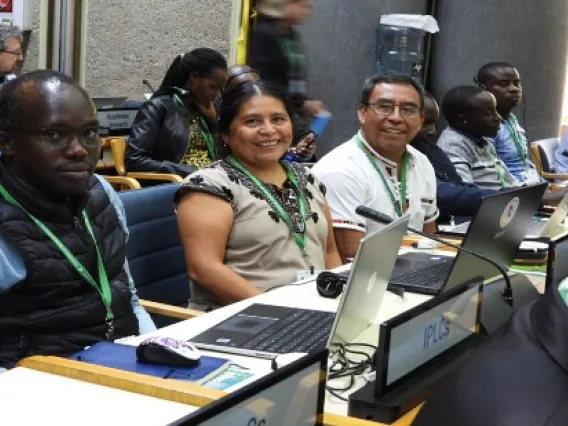 Indigenous Peoples Delegates following CBD session in Nairobi-Kenya UNEP Offices.