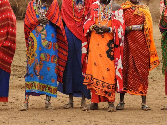 Kenya indigenous peoples standing together