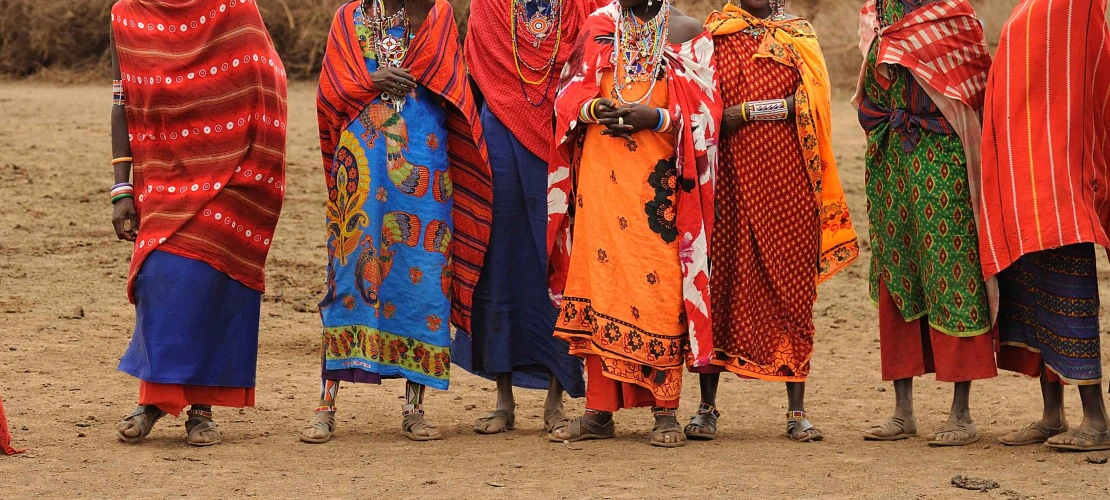 Kenya indigenous peoples standing together