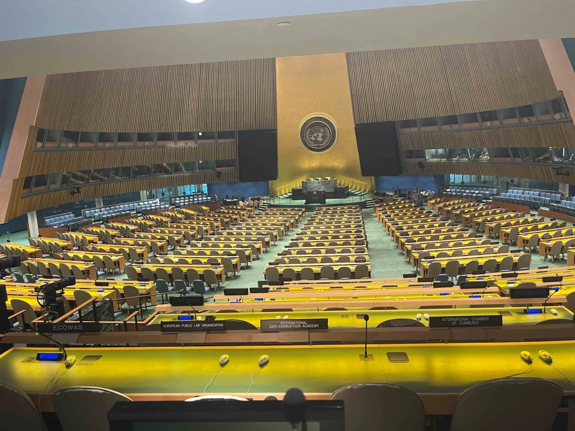 United Nations general meeting room